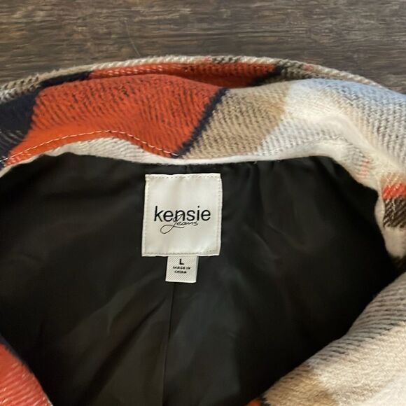 Kensie Jeans Shacket - Picture 2 of 2